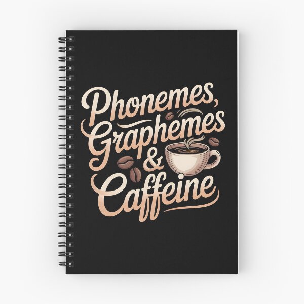 Item preview, Phonemes Graphemes And Caffeine designed and sold by Redgiant87x.