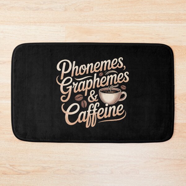 Item preview, Phonemes Graphemes And Caffeine designed and sold by Redgiant87x.