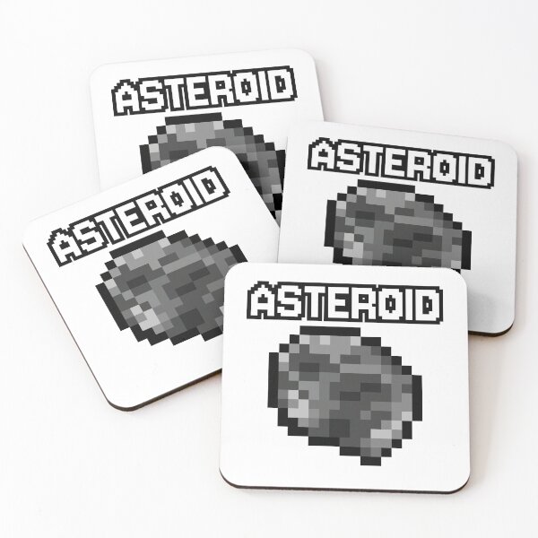 Item preview, Pixel Art Asteroid designed and sold by E-engineering.