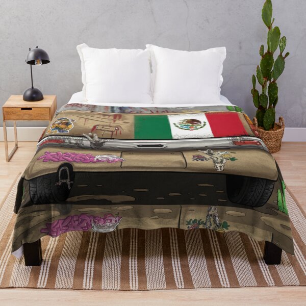 Item preview, Mexican flag Car Bumper designed and sold by Uglyandcute.