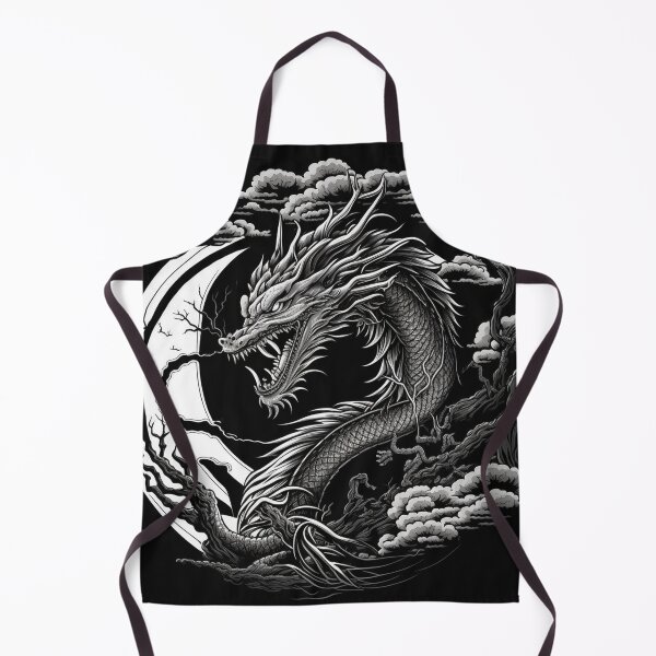Item preview, MONOCROMATIC Dragon Masterpiece designed and sold by CleverCulture.
