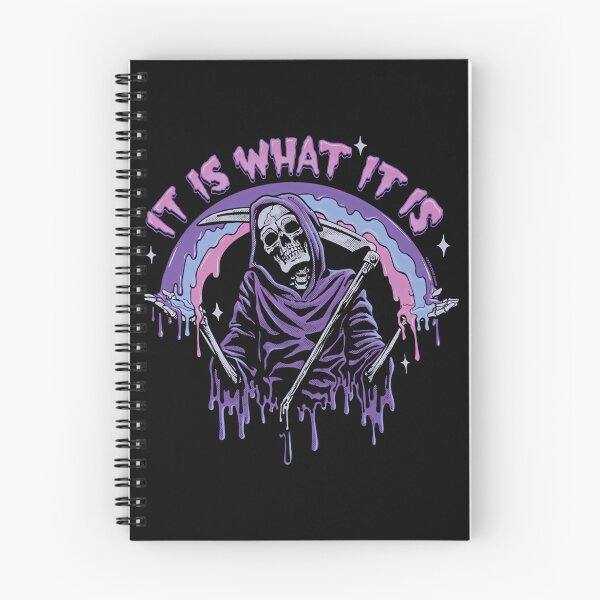 Item preview,  Death  It Is What It Is  Pastel Goth Grim Reaper Drip designed and sold by LisaTrzupek.