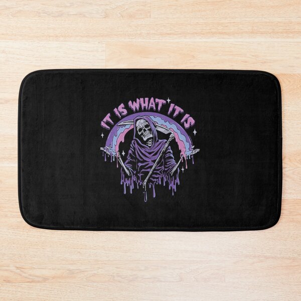 Item preview,  Death  It Is What It Is  Pastel Goth Grim Reaper Drip designed and sold by LisaTrzupek.