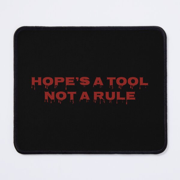 Item preview, Hope's a Tool Not a Rule Motivational Quote Typography Design designed and sold by MONTRIS.