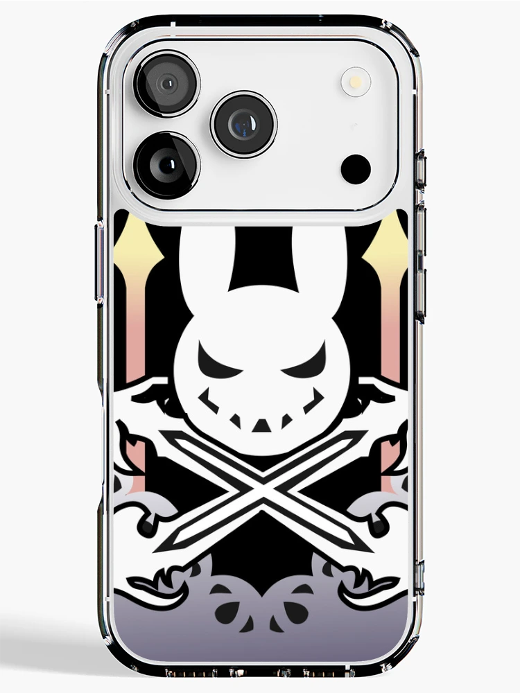 Thumbnail 1 of 5, iPhone Case, Skull Rabbit(Lapin Angelique) designed and sold by O2TM.