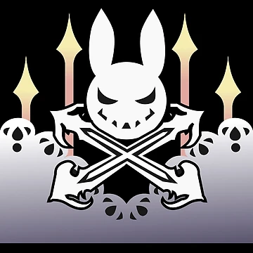 Artwork thumbnail, Skull Rabbit(Lapin Angelique) by O2TM