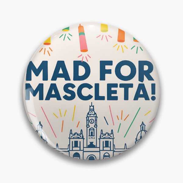 Item preview, Mad for Mascleta! designed and sold by Valencia Fallas, Festes & Fireworks Merch.