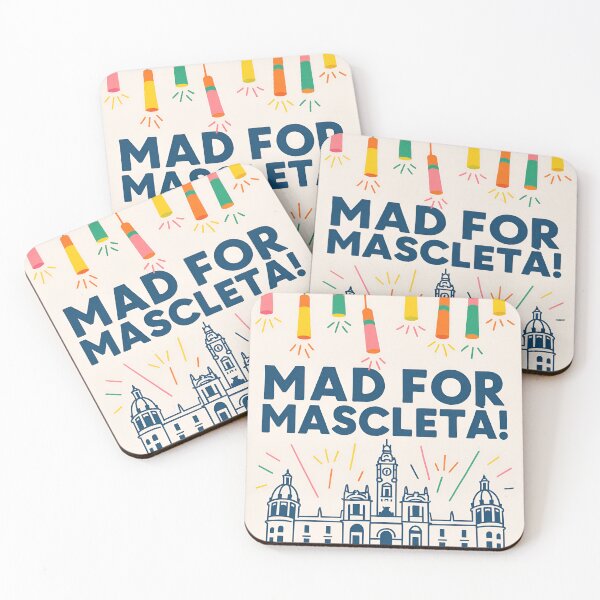 Item preview, Mad for Mascleta! designed and sold by Valencia Fallas, Festes & Fireworks Merch.
