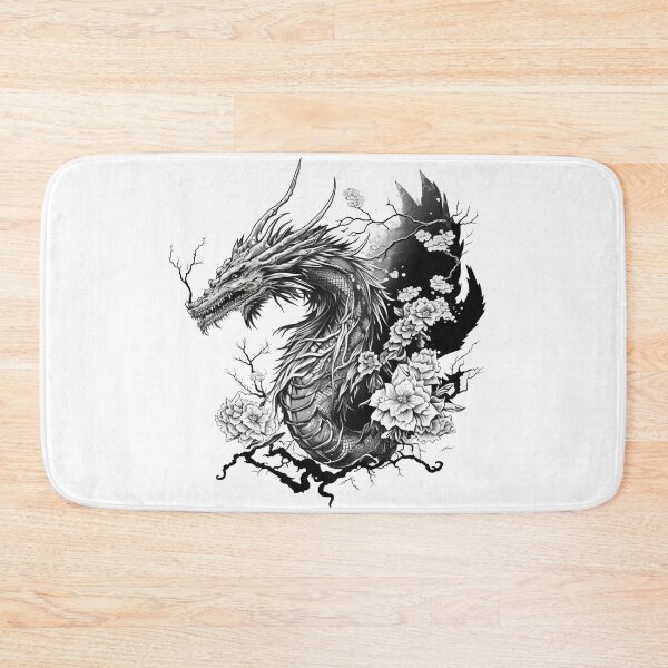 Item preview, MONOCROMATIC  Dragon Masterpiece designed and sold by CleverCulture.