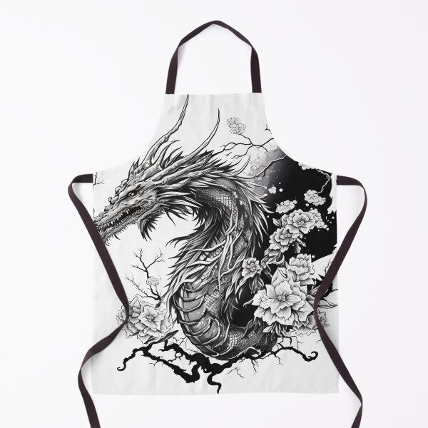 Item preview, MONOCROMATIC Dragon Masterpiece designed and sold by CleverCulture.
