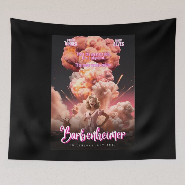 Item preview, Barbenheimer Movie Poster designed and sold by WILLHOSKINSHOP.