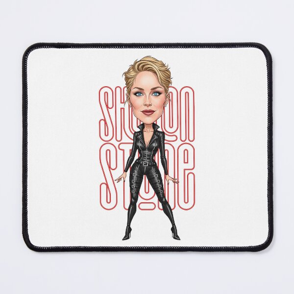 Item preview, Funny Caricature of Sharon Stone American actress and star of Basic Instinct designed and sold by vectorlove.