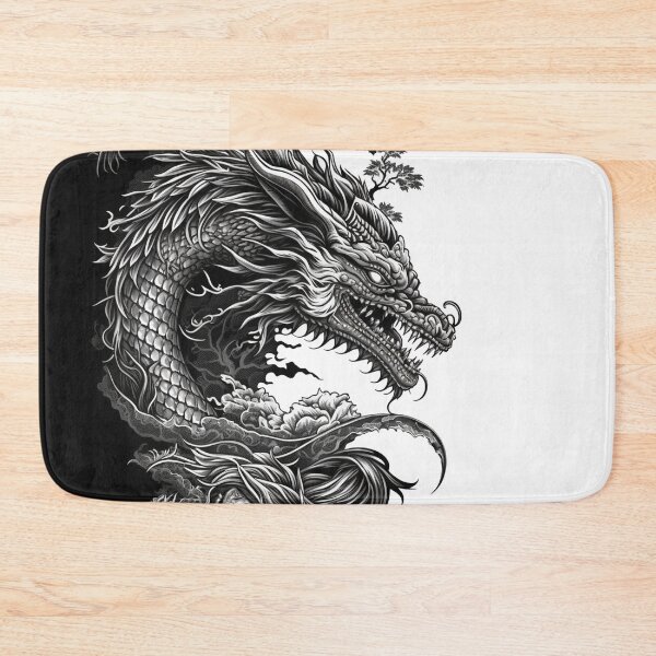 Item preview, MONOCROMATIC  Dragon Masterpiece designed and sold by CleverCulture.