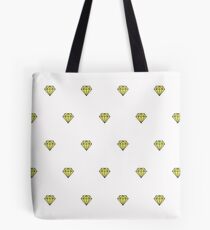 Geometric pattern with linear diamonds Tote Bag