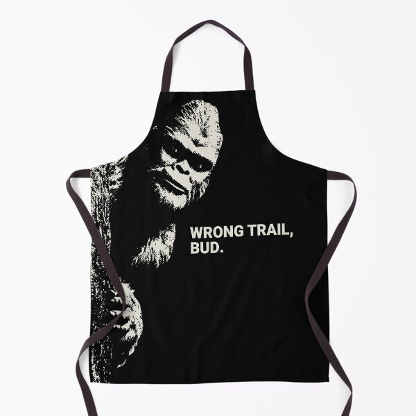 Item preview, Wrong Trail Bud Sasquatch Bigfoot Funny Hiking designed and sold by trajeado14.
