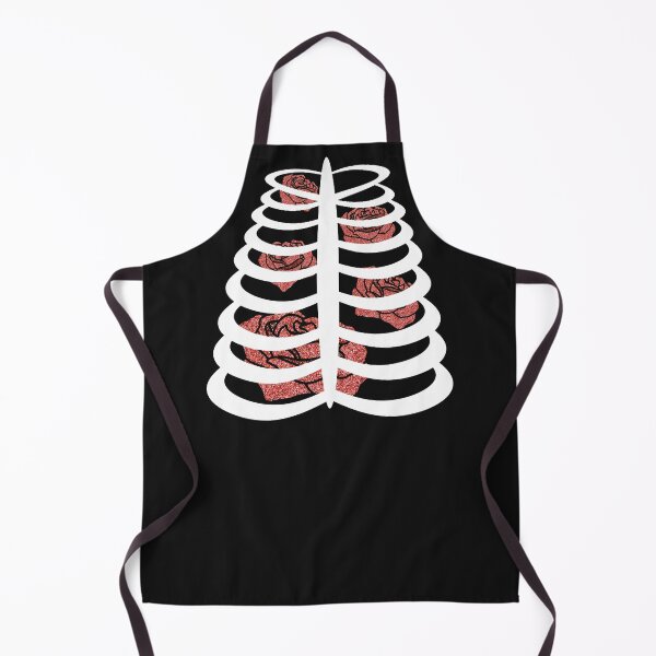 Item preview, Red Roses in White Rib Cage designed and sold by SunsetSpectrum.
