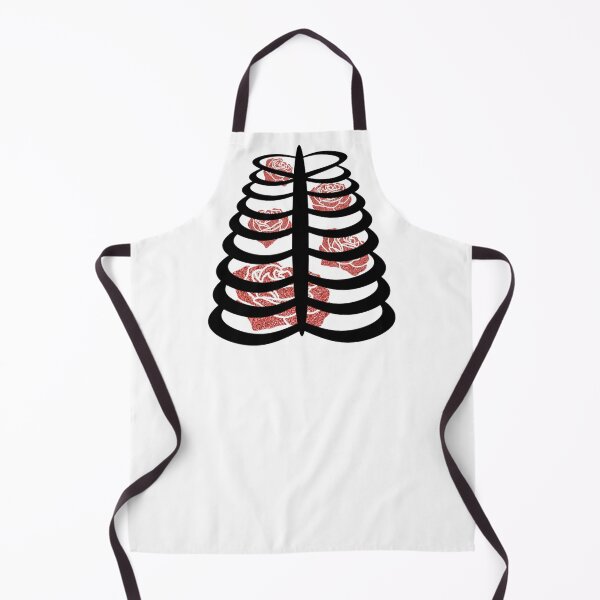 Item preview, Red Roses in Black Ribcage designed and sold by SunsetSpectrum.