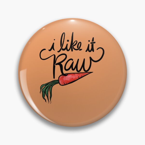 Item preview, Funny Raw Vegan Carrot Pun Design designed and sold by FrictionMaxxing.