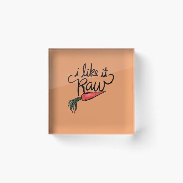 Item preview, Funny Raw Vegan Carrot Pun Design designed and sold by FrictionMaxxing.