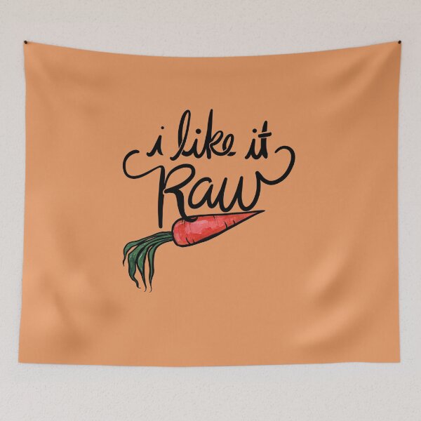 Item preview, Funny Raw Vegan Carrot Pun Design designed and sold by FrictionMaxxing.