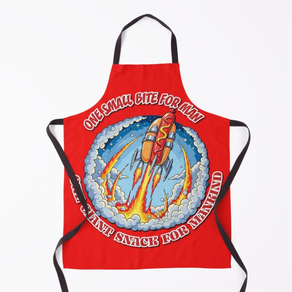 Item preview, Hotdog Rocket – Funny Space Food T-Shirt designed and sold by JP's Print Lab.