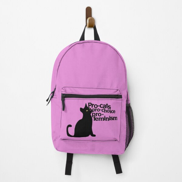 Item preview, Pro-cats Pro-choice Pro-feminism designed and sold by FrictionMaxxing.