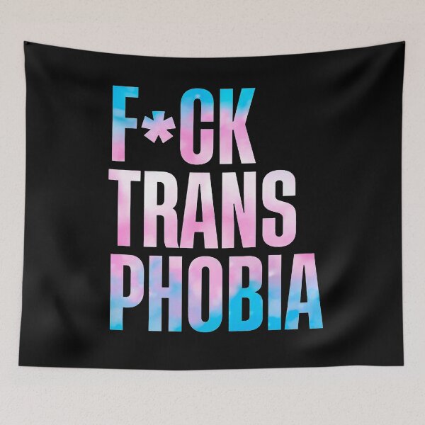 Item preview, F*CK TRANSPHOBIA designed and sold by KILLIGREW-JACK.