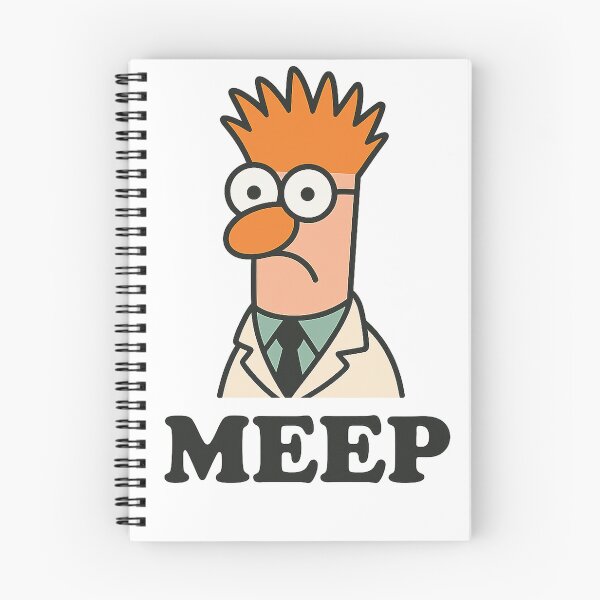 Item preview, Beaker Meep Meep! designed and sold by Deep Feels.