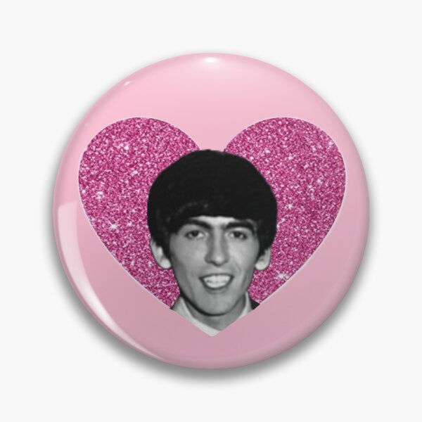 Item preview, George Harrison Glitter Heart designed and sold by ezndwhizz.