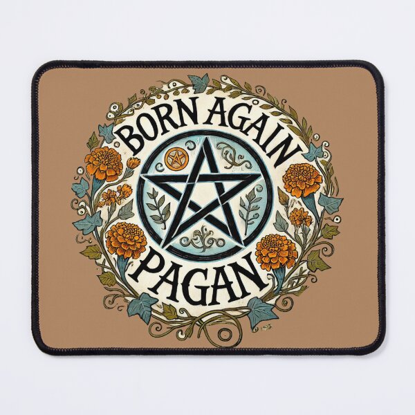 Item preview, Born Again Pagan Pentacle Spiritual Rebirth designed and sold by FrictionMaxxing.