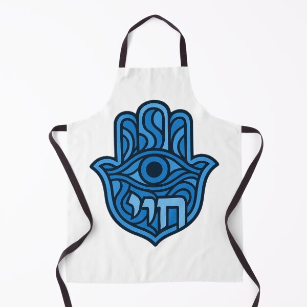 Item preview, Blue Hamsa & Chai designed and sold by SebbanArts.