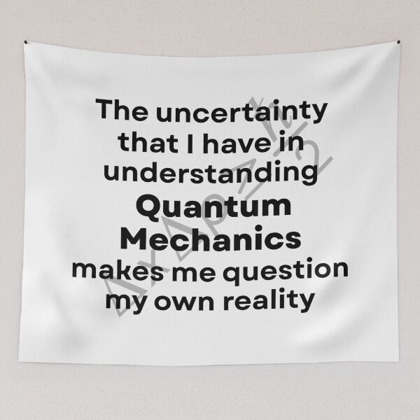 Item preview, Uncertainty in Understanding Quantum Mechanics Exposed. designed and sold by MPC-Mince-Pies.