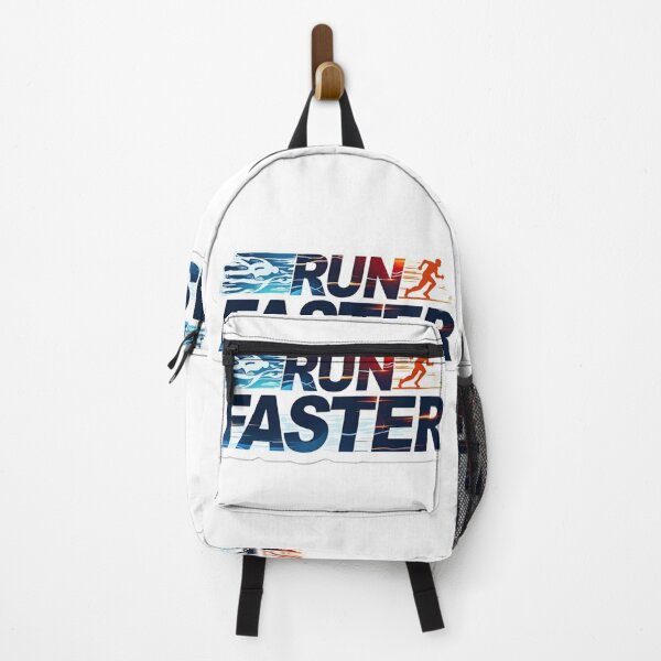 Item preview, RUN FASTER – Motivational Triathlon Sticker for Athletes & Runners designed and sold by Triathlongram.