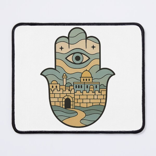 Item preview, Hamsa of Jerusalem designed and sold by SebbanArts.