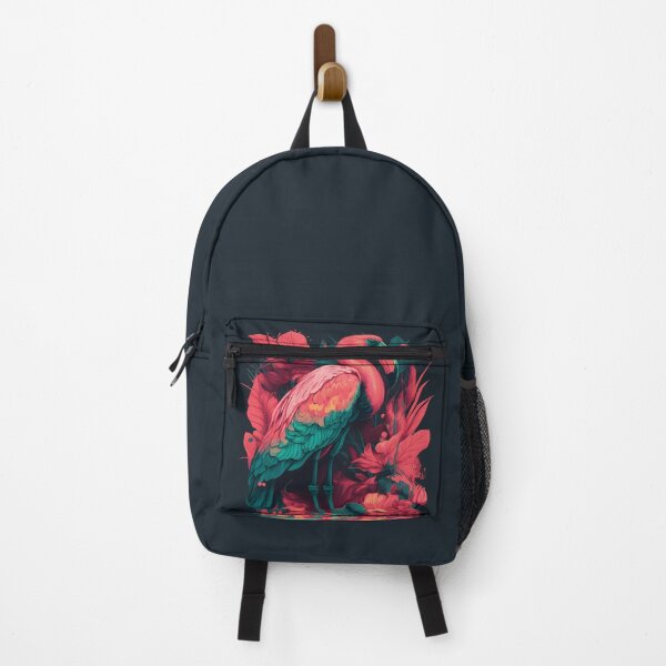 Item preview, Tropical Flamingo Art Print designed and sold by LuPa Creative.