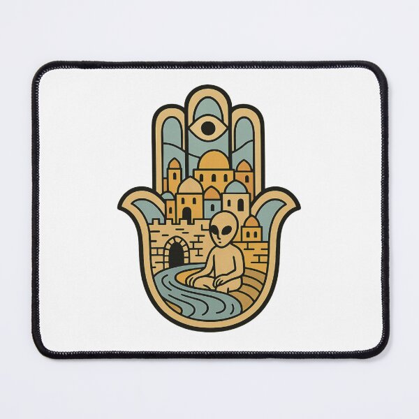 Item preview, Hamsa of the Galactic City designed and sold by SebbanArts.