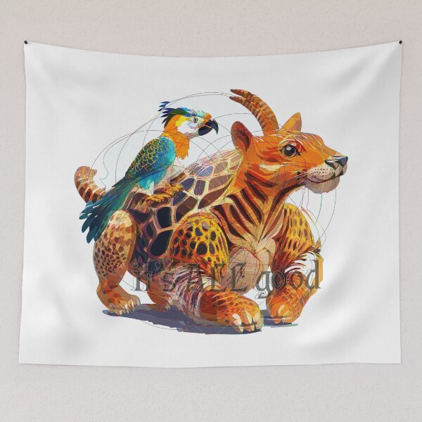 Item preview, Parrot-Tiger designed and sold by Tigerbuck's.