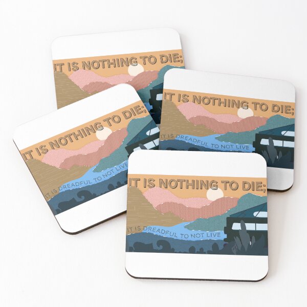 Item preview, It is nothing to die - Victor Hugo designed and sold by Quinn-Did-It.