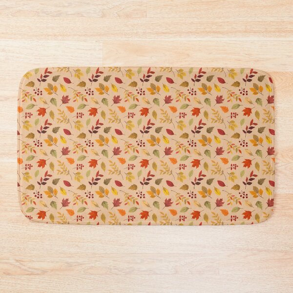 Item preview, Autumn Foliage Pattern – Warm Woodland Leaves in Cozy Fall Colours designed and sold by smeraldosecrets.