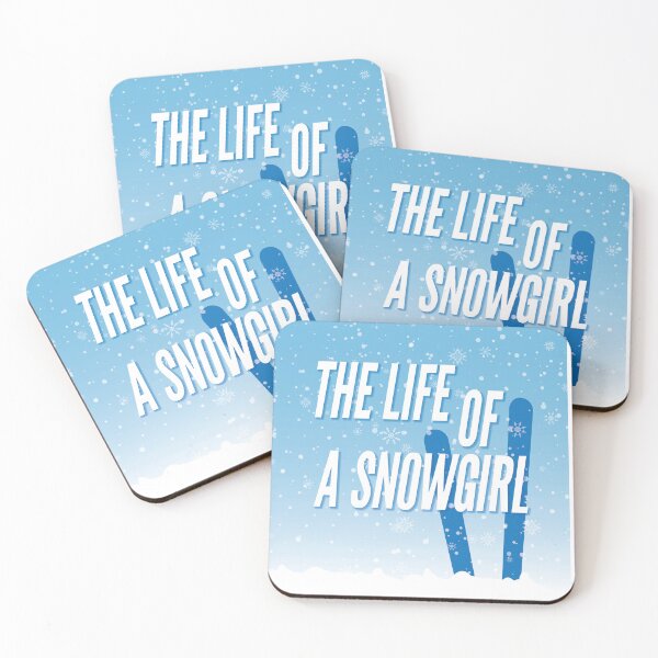 Item preview, The Life Of A Snowgirl Skier designed and sold by funkshirts.