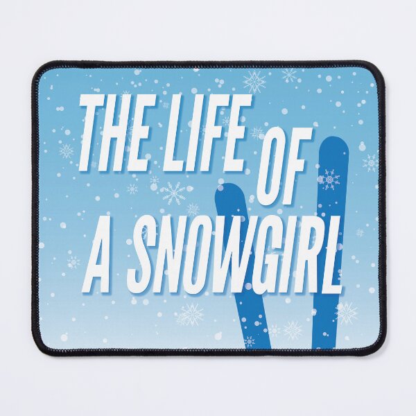 Item preview, The Life Of A Snowgirl Skier designed and sold by funkshirts.