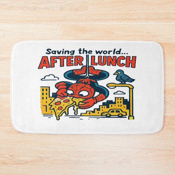 Item preview, Saving the world after lunch  designed and sold by quotesdesignss.