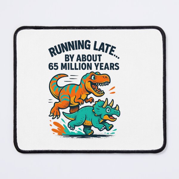 Item preview, Running Late designed and sold by Diesel Drinking Dinosaurs.