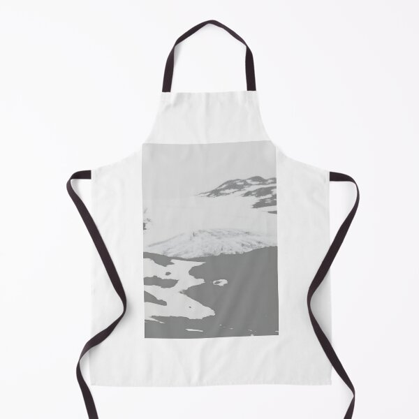 Item preview, Minimalist Winterscape IV - Abstract Snow Art Print designed and sold by TeresaSims.