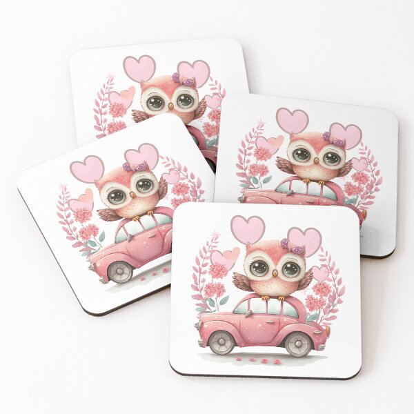 Item preview, Owl on the Go – Cute Whimsical Owl Art designed and sold by Endless Chaos.