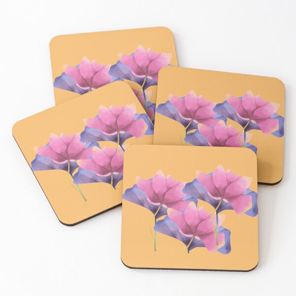 Item preview, Pink and Purple Watercolor Florals | Colorful Flowers designed and sold by EH World | Store.