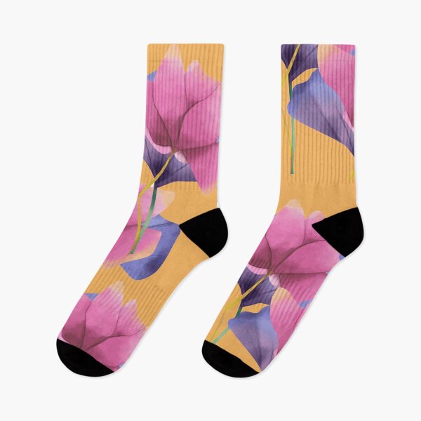 Item preview, Pink and Purple Watercolor Florals | Colorful Flowers designed and sold by Eswa World | Store.