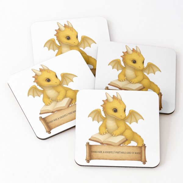 Item preview, Book Lover Fantasy Art Quote designed and sold by Hatchling Hollow.