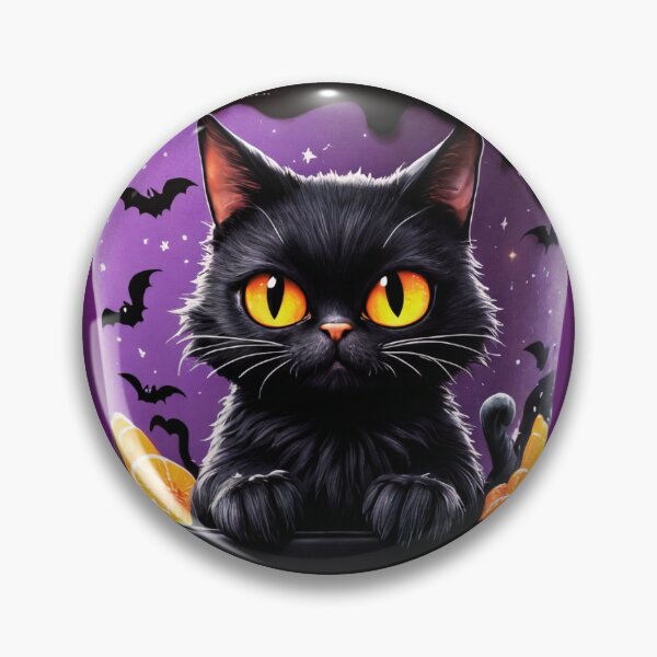 Item preview, 真夜中の魔法ドリンクと黒猫 (Mayonaka no Mahō Dorinku to Kuroneko) designed and sold by CamillaCreation.