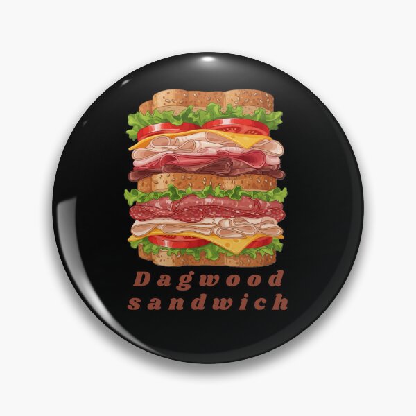 Artikelvorschau, Dagwood-Sandwich-Cartoon-Illustration entworfen und verkauft von KmonDesign.